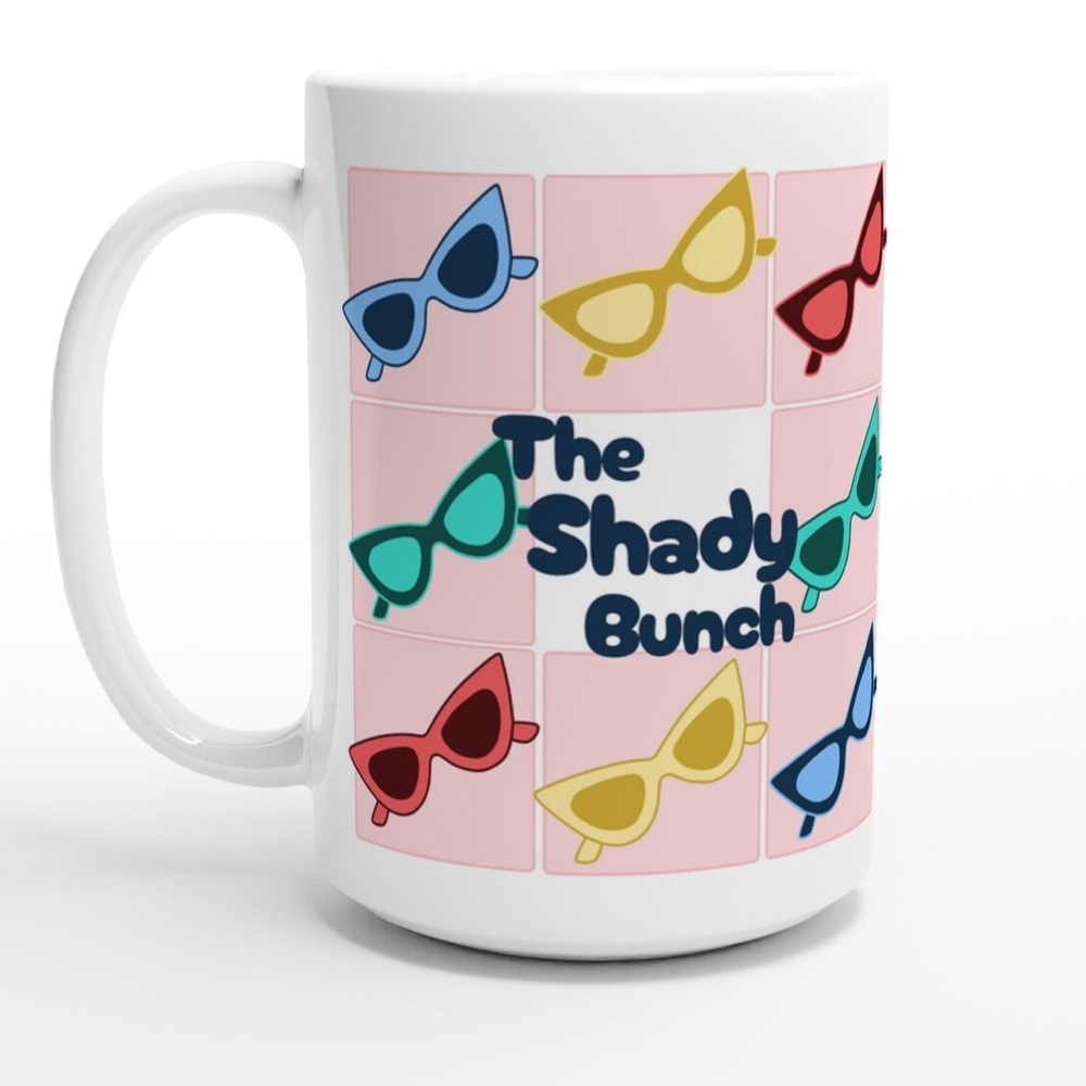 The Shady Bunch 2.0 Colorful Sunglasses Mug